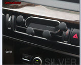 Cell phone Mini Car Vent Phone Holder Auto-grip Gravity Car Phone Mount - warewell