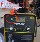 2in1 MIG/MMA Welder 120A portable mig mma welding machine 2 in 1