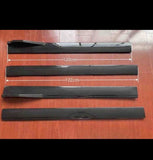 Car Side Skirt Extensions Rocker 2.38M Universal Splitters Diffuser Lips Side
