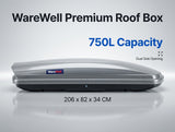 750L Car roof box roofbox   （Pickup Only）