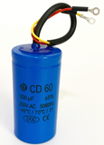 CD60 300UF heavy duty electric motor starting capacitors Motor start capacitor - WareWell