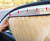 Magnetic Car Sun Shades Set of 4, car sunshade curtain Sun window cloth