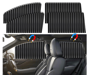 Magnetic Car Sun Shades Set of 4, car sunshade curtain Sun window cloth