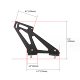 Spoiler Mount Brackets, Universal Car CNC Spoiler Legs Mount Brackets