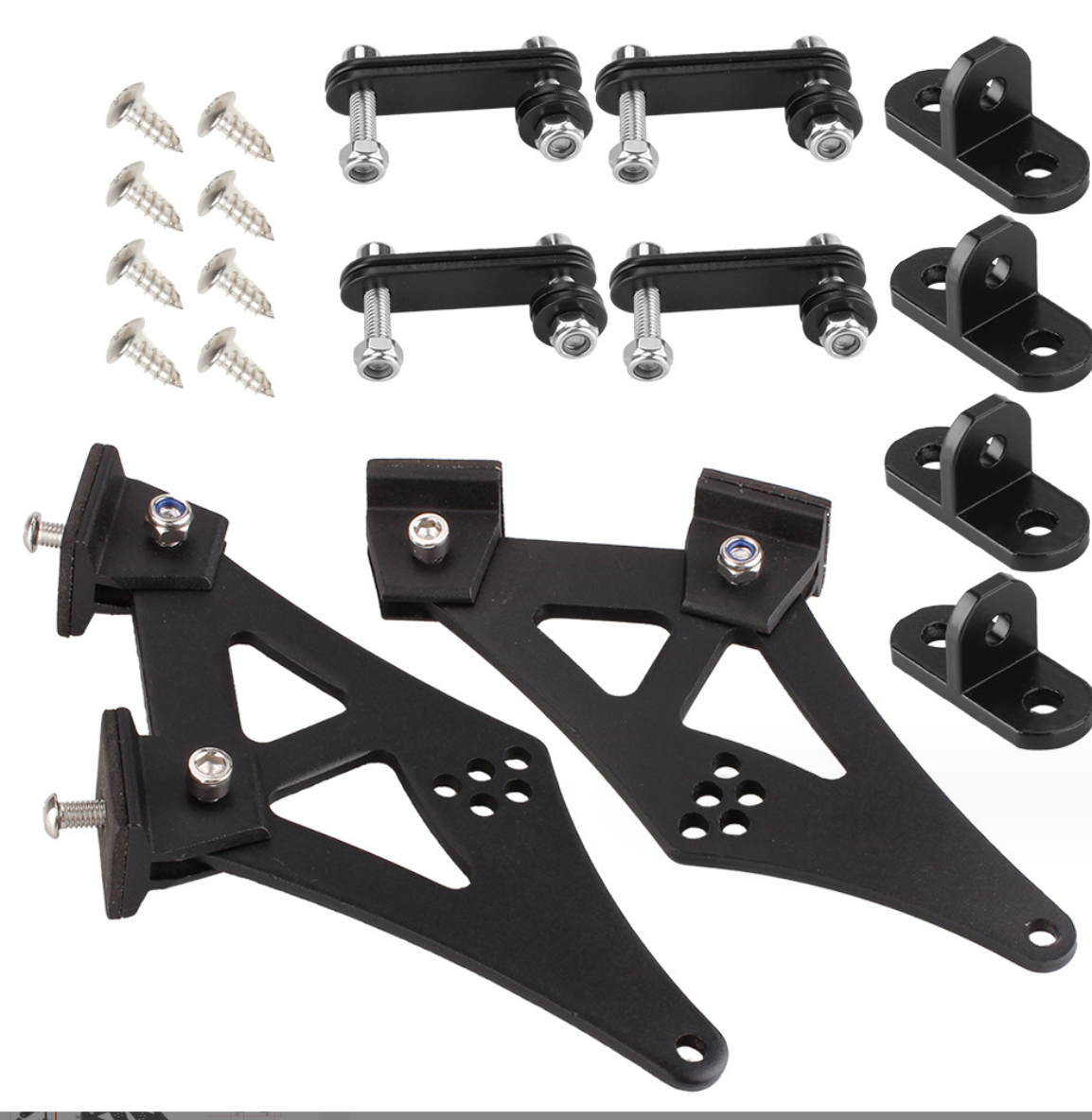 Spoiler Legs Spoiler Mount Brackets, fitting kits Universal Car Spoiler Legs Mount ...