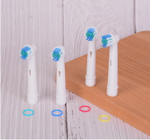4pcs Electric Toothbrush Heads Replacement for Oral B SB-17A Soft Brush