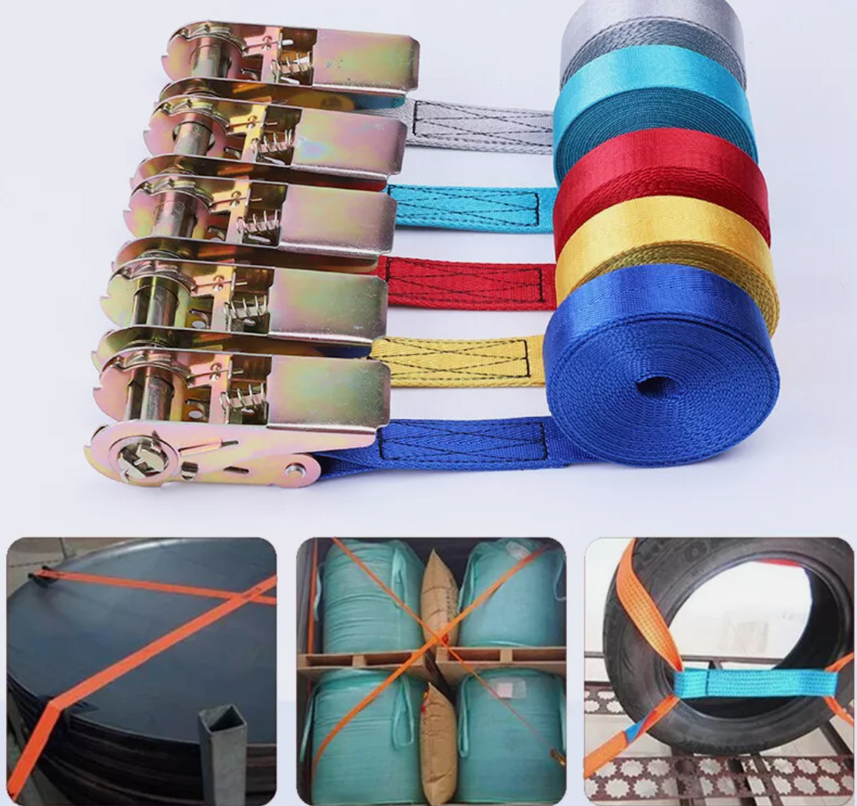 Bag Rope Tape Tie Down Straps Luggage Cargo Ratchet Strap Rope Bag Belt Lash Metal C ...