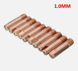 MB 15AK MIG MAG Welding Torch Contact Tip M6 Copper Gas Nozzle  1.0mm