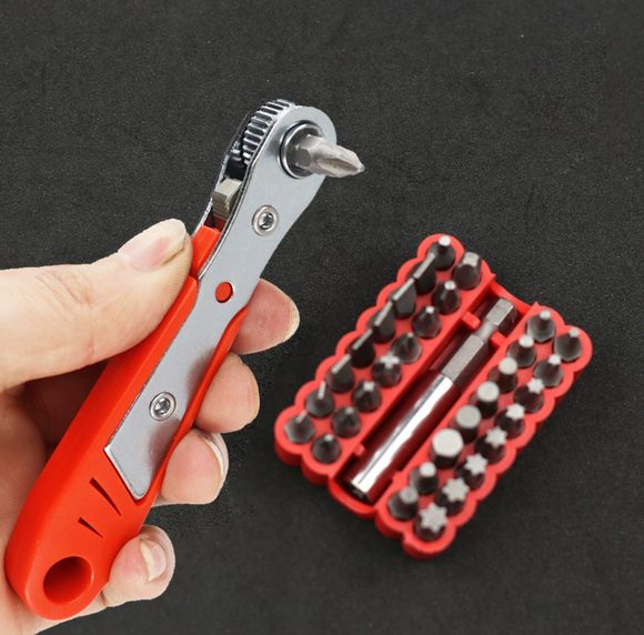 36 Tooth Two-way Mini Batch Ratchet Wrench Handle wrench tools for confined spaces