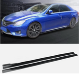 Car Side Skirt Extensions Rocker 2.38M Universal Splitters Diffuser Lips Side