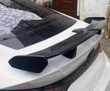 Universal car Spoiler for Sedan Carbon Fiber  Rear Trunk Wing Universal Spoiler
