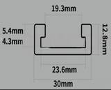 Custom Track Mount Universal Tracks for car roof crossbar roof rack install 40CM