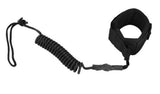 10FT Coiled Surfboard Strap Surf Board Ankle Leash For Surfing Black  isfang - warewell