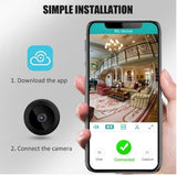 2021 New 1080P Wireless WiFi Mini Camera Night Vision Wireless Remote Monitor - warewell