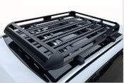 1.6M Universal Car Roof Cargo Storage Rack Top Luggage Carrier Basket -Black - WareWell
