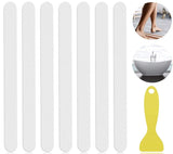 12 Pcs Non-Slip Bathtub Stickers Anti Slip Shower Strips Treads Safety Bathroom - warewell