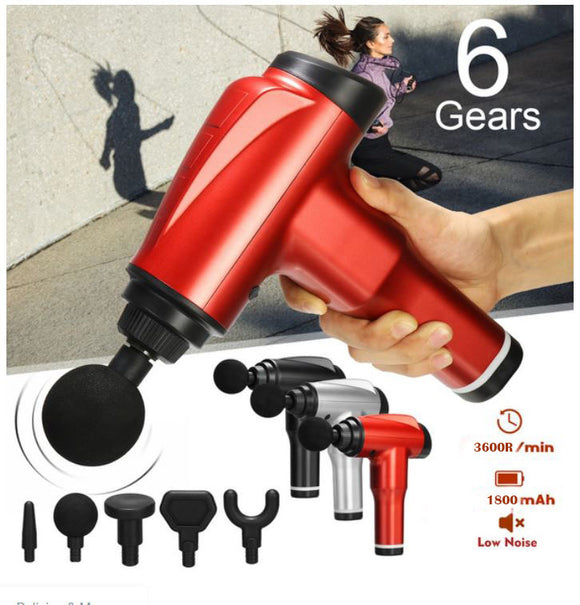 Massage Gun Percussion Massager Muscle Relaxing Machine - warewell