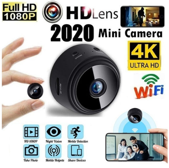 2021 New 1080P Wireless WiFi Mini Camera Night Vision Wireless Remote Monitor - warewell