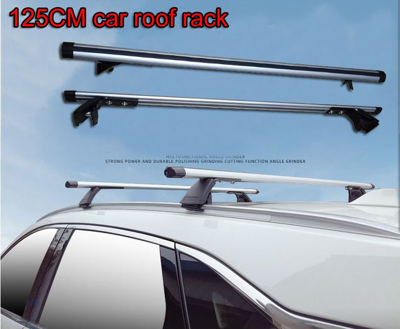 125CM Car Roof Racks  For Flush Rails -Black - warewell