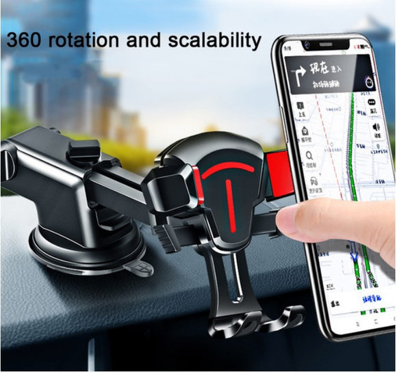 New Design Car Phone Mount Holder Universal Auto Adjustable Mount Bracket Stand - warewell