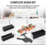 11Pcs Sushi Making Kit  Sushi Maker Rice Roll  Sushi Tools Sushi Cooking Tools - warewell