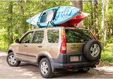 Kayak Roof Rack Sets for Cars and SUVs - Two Sets with Straps  Universal 1 pair - warewell