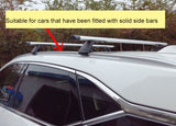 125CM Car Roof Racks  For Flush Rails -Black - warewell