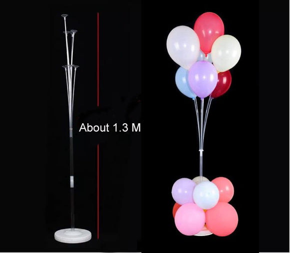 130CM  Balloon table Stand Kit  rack for Birthday Decorations, party - warewell