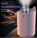 3L Air Humidifier Mist Aroma Diffuser with Colorful LED Light USB Humidificador - warewell
