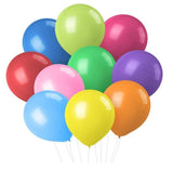 100 Pack  Party Balloons 10 Inch Strong Latex,Multicolor Balloons - warewell