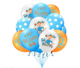34pcs/set Blippi Balloons Birthday Party Decoration Balloon Party Birthday - warewell