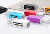 All in 1 Multi memory Card USB Reader Adapter SD SDHC Mini Micro M2 MMC XD CF - warewell