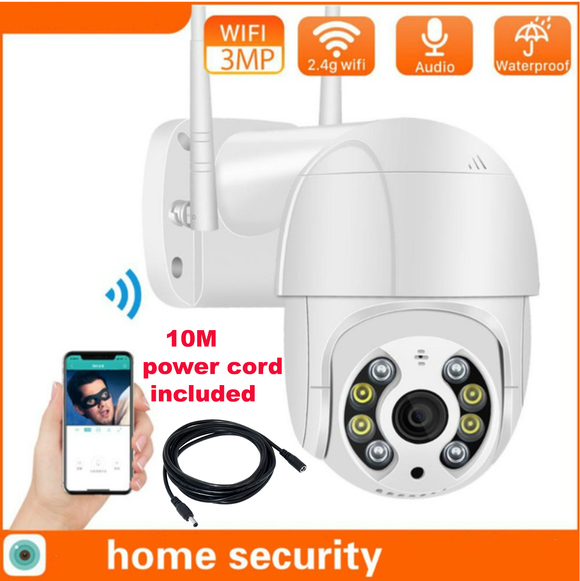 1080P HD Wireless Outdoor Security Camera  Voice Waterproof Motion Detecting - WareWell