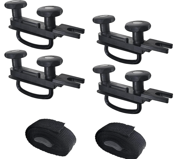 Universal roof box u-bolt clamps mounting fitting kit  roof rack bracket kit - WareWell