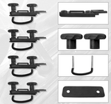 Universal roof box u-bolt clamps mounting fitting kit  roof rack bracket kit - WareWell