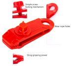 Tarp Clips Awning Clamp Set Tent Clip Locking Clamp Design for Tents - WareWell