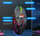 USB Wired Mouse Gaming Electronic Sports Laptop Desktop Mouse - WareWell