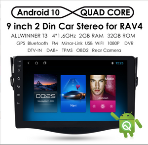 Toyota RAV4 2005 - 2013 android GPS Car Stereo Player Navigation - WareWell