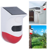 Anti Theft Farm Orchard Solar Alarm Sound And Light Infrared Human BodyInduction - WareWell