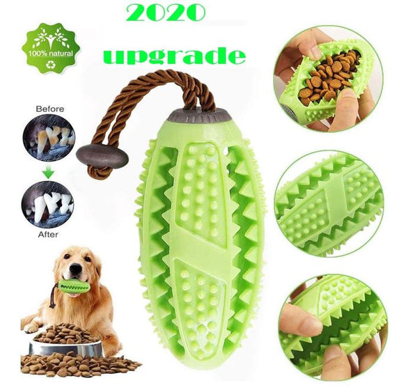 Pet Dog Toothbrush Chew Toy Doggy Brush Stick Soft Rubber Teeth Cleaning Dot Massage Toothpaste for Small dogs Pets Toothbrushes - warewell