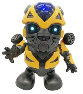 Dance Iron Man Avengers Action Figure Toy  LED Flashlight Flashlight With Light Sound Music Robot Iron Man Hero Electronic Toy - warewell