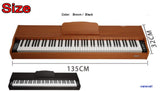 88 Key  Digital Piano with Weighted Hammer - warewell