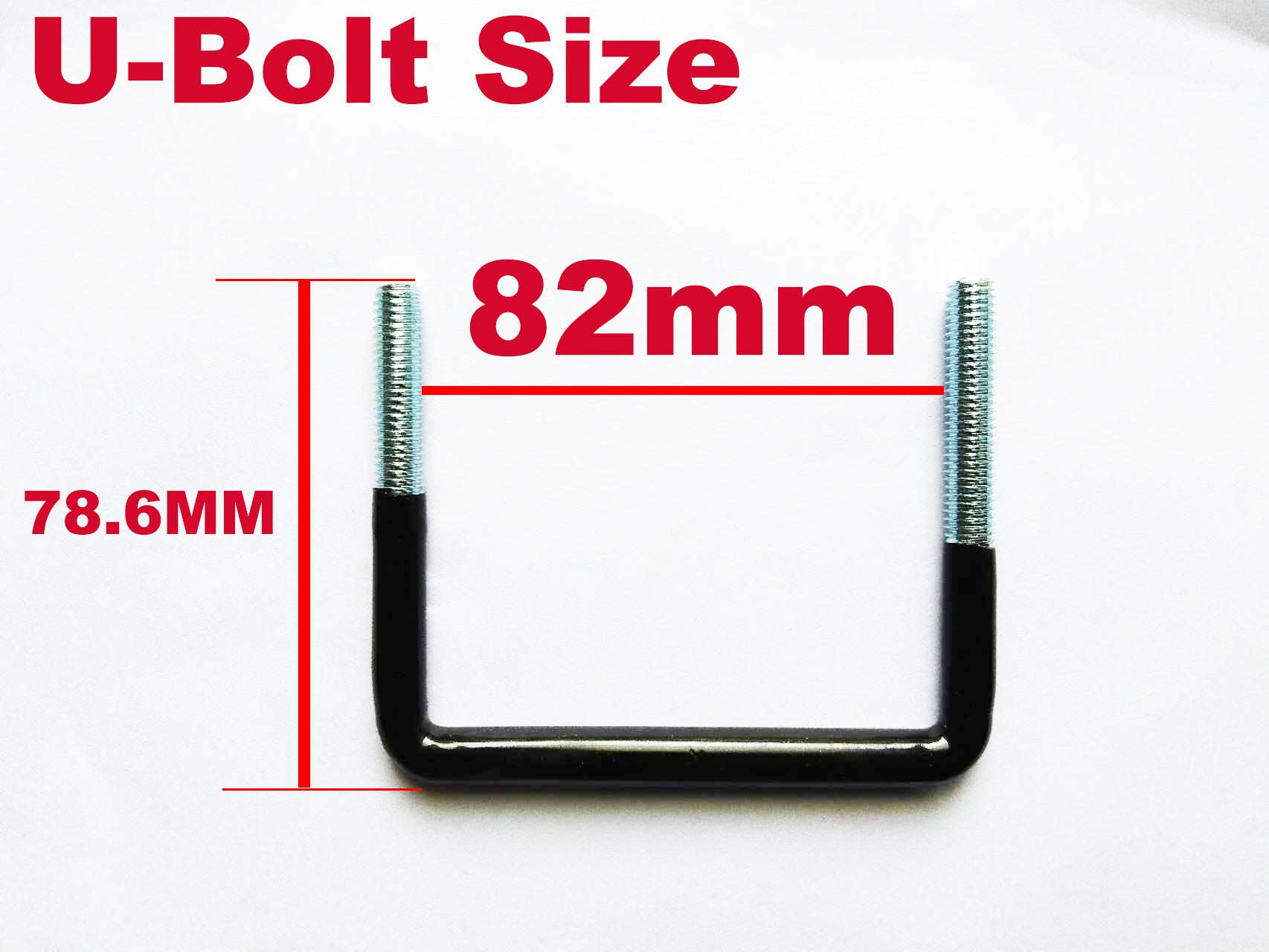 Universal roof box u-bolt clamps mounting fitting kit roof rack bracke –  WareWell